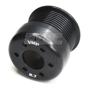 Ford Shelby GT500 Supercharger Pulley - VMP Performance - 2.7in 10-Rib Conversion Bolt-On - `07-`14